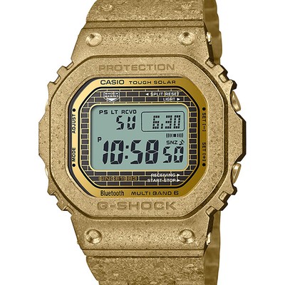 Pre-owned Casio G-shock Gmw-b5000pg-9jr Gray 40th Recrystallized Men's Watch In Box