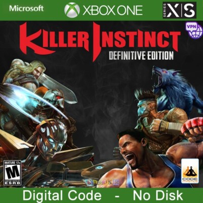 Killer Instinct: Definitive Edition Xbox One Key  Argentina Region  VPN  No Disc