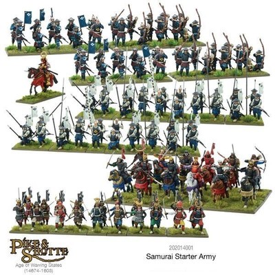 Pike & Shotte Warlord Games, Samurai Starter Army WLG 202014001