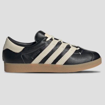 black adidas gazelle leather