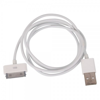2x White USB Charging Cable Cord Sync for iPod Classic 6th/7th Gen 80/120/160gb