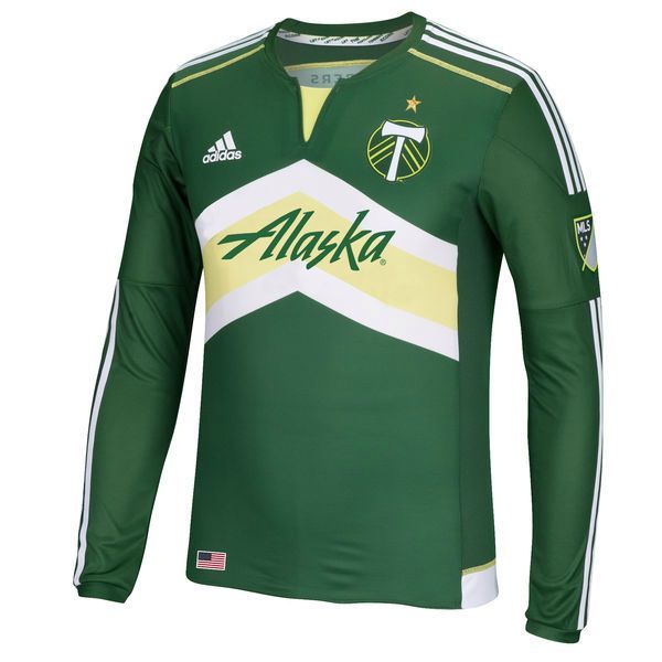 Major League Soccer MLS ADIDAS Long Sleeve Authentic Onfield Jersey