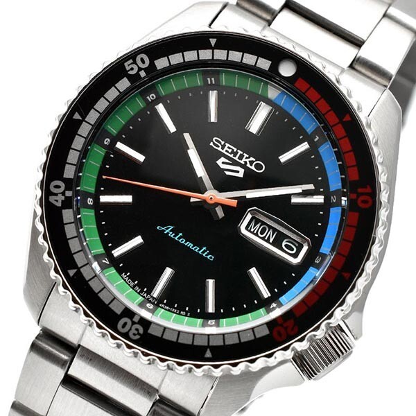 Pre-owned Seiko 5 Sports Sbsa221 Retro Color Limited Automatic Mechanical Diver Watch