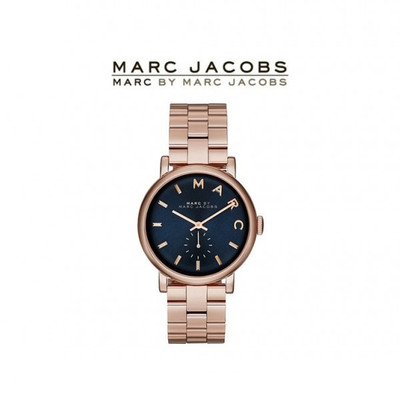 MARC JACOBS MBM3330 MEN ROSE GOLD BAKER WATCH