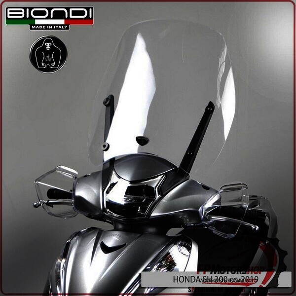 PARABREZZA PER SCOOTER HONDA SH 300 2015>2019 RICAMBIO ORIGINALE BIONDI 8061283