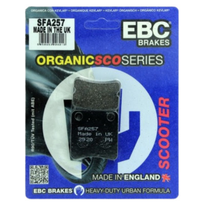  SFA257 EBC Brake Pads for Daelim Messae Tapo SJ SE 50 S-E-Five Cordi C GARELLI