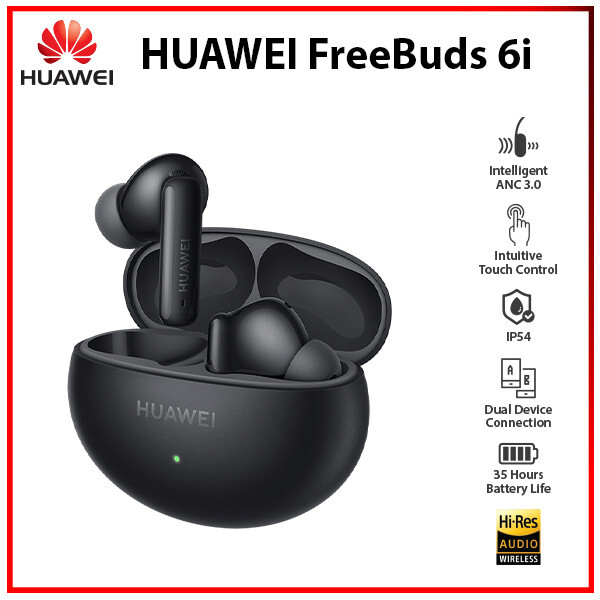 HUAWEI FreeBuds 6 ブラック HUAWEI Freebuds 6 Black : Amazon.ca: Electronics