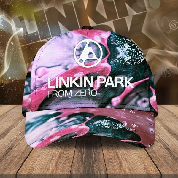 LINKIN PARK キャップ Mens LINKIN PARK Embroidery Baseball Cap Black Adjustable