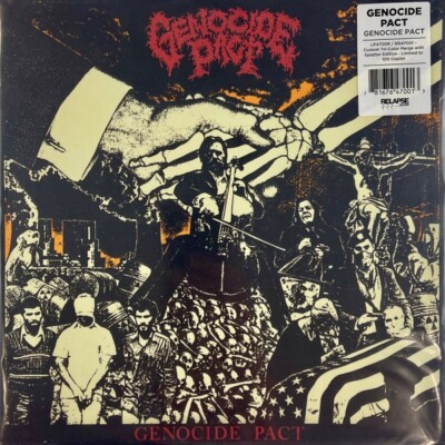 Genocide Pact s/t Genocide Pact LP - RARE 100 COLORED VINYL - Death Metal Record