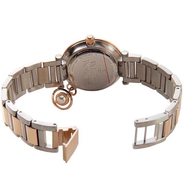 Pre-owned Vivienne Westwood Vv006prssl Mother Orb Watch Ladies