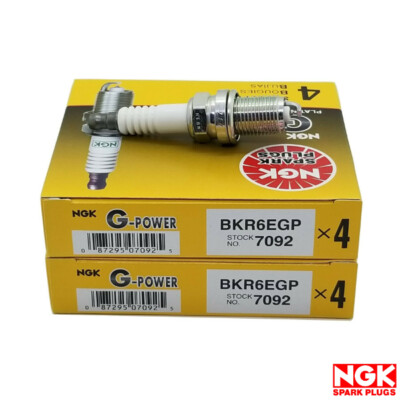 NEW NGK G-Power Platinum Spark Plugs Set of 8 BKR6EGP 7092