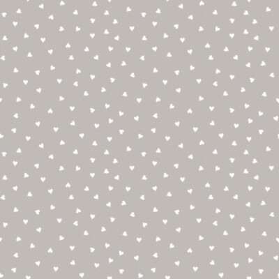 Riley Blake Be Mine Valentine by Janet Wecker-Frisch C12788 Gray Small  Cotton