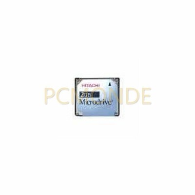 Hitachi Pexagon 2 GB MicroDrive 3K4 with PCMCIA Adapter (MD2GBA)