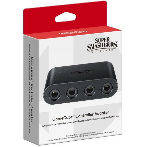 Gamecube Controller Adapter Switch Nintendo Wii U Super Smash Bros Accessory Ebay