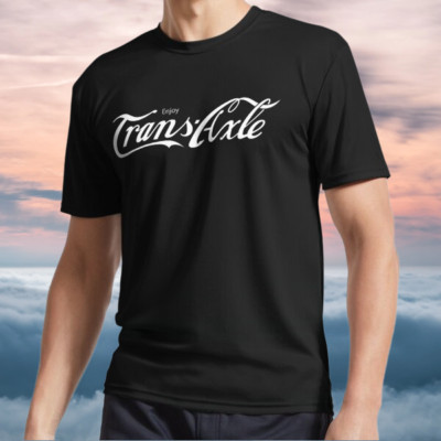 New Shirt Enjoy Transaxle - White Active Logo TEE T-Shirt Funny Size S to 5XL