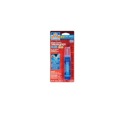 Permatex 24010 Blue Gel Medium Strength Threadlocker-Loctite - 10g Tube