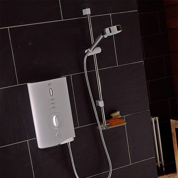 Mira Sport Max 10.8kw Electric Shower White & Chrome in Bramley