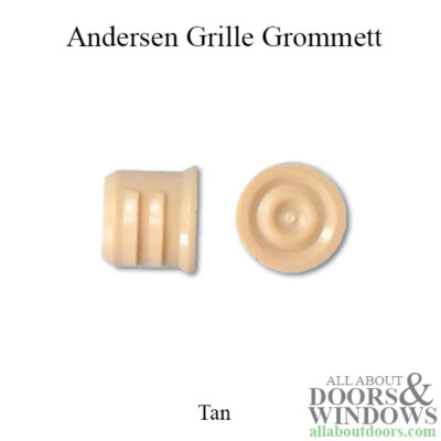 Andersen Grille Grommett Bushing Plug Cap Filler Tan Grommet