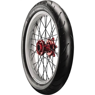 Avon Tyres - 4120218 - Cobra Chrome Universal Front/Rear Tire, 130/60VR23