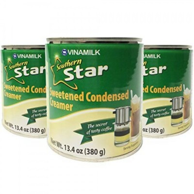 3 Can VINAMILK SWEETENED CONDENSED MILK CREAMER 13.4 OUNCE