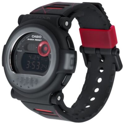 Pre-owned Casio Black Mens Digital Watch G-shock G-b001mva-1er