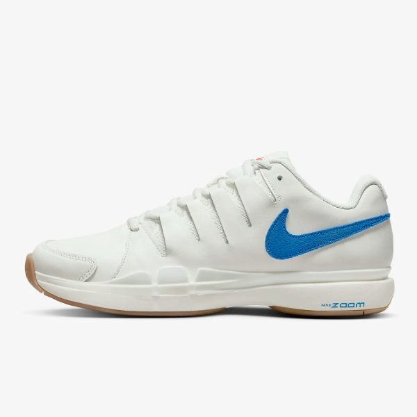 

Кожаные теннисные туфли Nike Court Air Zoom Vapor 9.5 Tour, цвет «Парус/синий» (FJ1683-100), Sail/blue, Nike Air Zoom Vapor