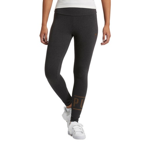 

Женские леггинсы Puma Athletic Logo Темно-серый Хизер-Бронзовый Металл 854820-09, Dark grey heather-bronze metal