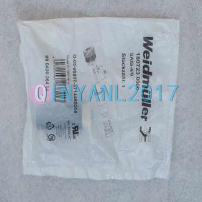 NEW 1PCS WEIDMULLER SAIB-4/9 SAIB49 1807230000
