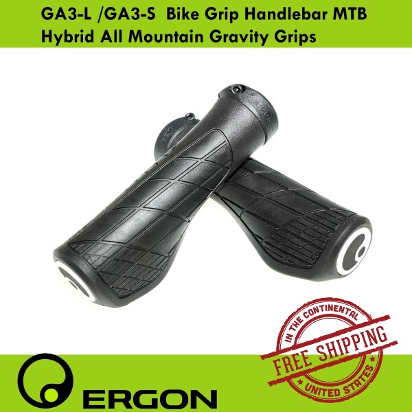 Ergon GA3-L /GA3-S  Bike Grip Handlebar MTB Hybrid All Mountain Gravity Grips