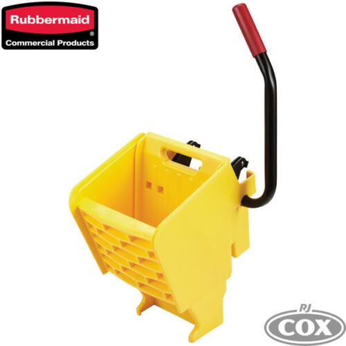 Rubbermaid 2064915 WaveBrake® Yellow Side Press Mop Wringer