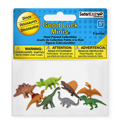 Dinos Fun Pack Мини Фигурки на удачу Safari Ltd НОВЫЕ игрушки Животные Образование
