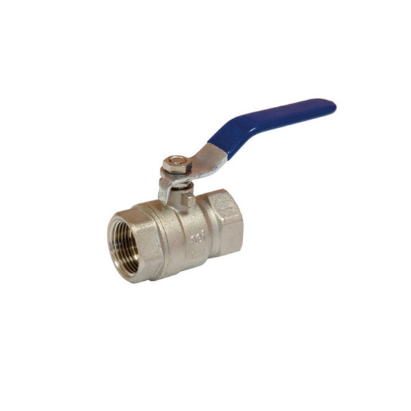 Robinet Ã  Boisseau SphÃ©Rique Laiton ChromÃ© Ig / Ig Passage IntÃ©Gral 25 Bar