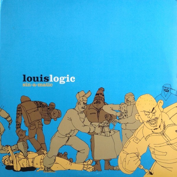 洋楽 2LP Louis Logic Sin a matic SLD1008 2003 Louis Logic / Sin A Matic 2003 US LP Solid Records SLD 1008