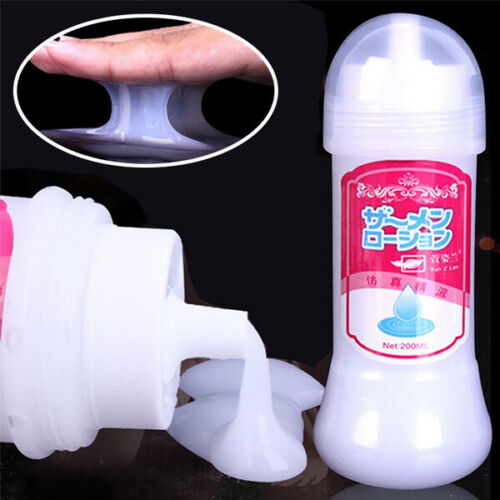 Sperm Lubricant Unscented Cum Realistic Semen Lube Water-Based Personal Couples