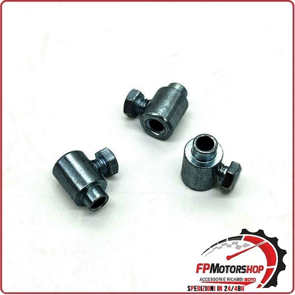 SET MORSETTO SERRAFILO FRIZIONE PER MOTO VL8 8X12 FUNGO 10PZ MARELLI UNIVERSALE