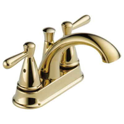 Peerless Bayside, Two Handle Bathroom Faucet, Polished Brass, P99640LF-PB