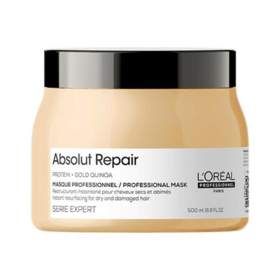 L Oréal Serie Expert Absolut Repair Protein + Gold Quinoa Mask 500 ml 16.9oz