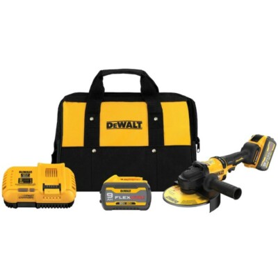 DEWALT CANADA 60V MAX FLEXVOLT Cordless Brushless 7'' Angle Grinder Kit