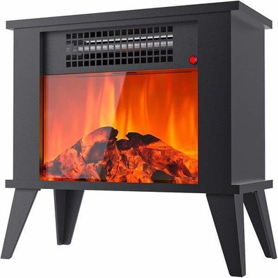 3400 BTU Electric Home Infrared Emulation Flame Space Heater