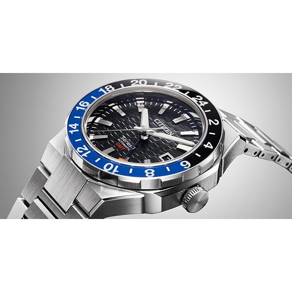 Pre-owned Citizen Watch Gmt Series 8 Nb6031-56e Mechanical 880 Automatic 2023