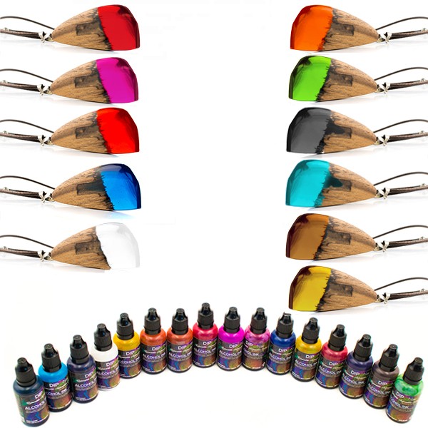 Alkoholtinte Alcohol Ink Epoxidharz Resin Petri Art Farbstoff Transluzent Epoxy