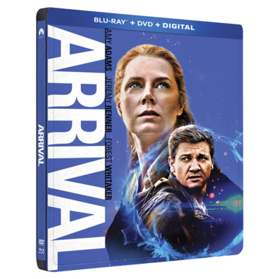 Arrival *LIMITED EDITION STEELBOOK* (Blu-Ray + DVD) New
