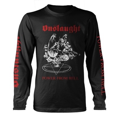 ONSLAUGH - POWER FROM HELL - Size S - New LS - N72z
