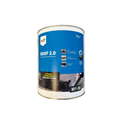 RIVESTIMENTO BITUMINOSO FIBRORINFORZATO NERO WP7-301 ROOF 2.0 KG5 TEC7 NOVATECH