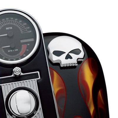HARLEY DAVIDSON ハーレー FUEL CAP 61100180 Genuine Harley-Davidson Custom Machine Cut Black Fuel Gas