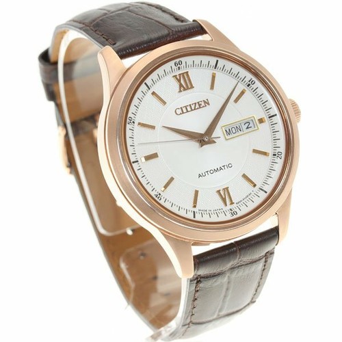 Pre-owned Citizen Collection Ny4052-08a Automatic Mechanical Japan Made Mens Watch Us4