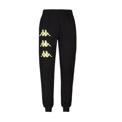 

Брюки Kappa Original Fab 38113RW Черные с логотипом Мужчины Зеленый лайм Унисекс, Black
