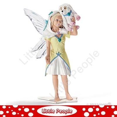 Schleich Bayala Tujena And Puppy Fantasy Figurine World Of Elves Toy 70474