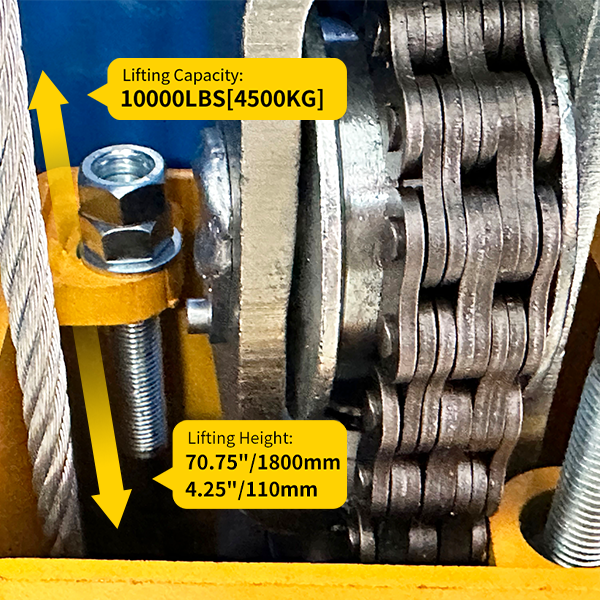 M&E 2 Post Lift 11000lbs Two Post  Auto Lift Auto Truck Hoist Super Quality