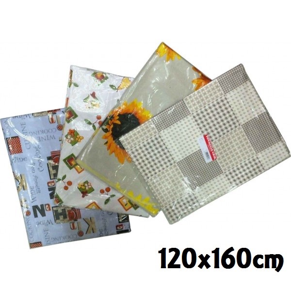 Tovaglia Crick Tavolo Tavola 100% Poliestere No Stiro Fantasia 120x160cm dfh
